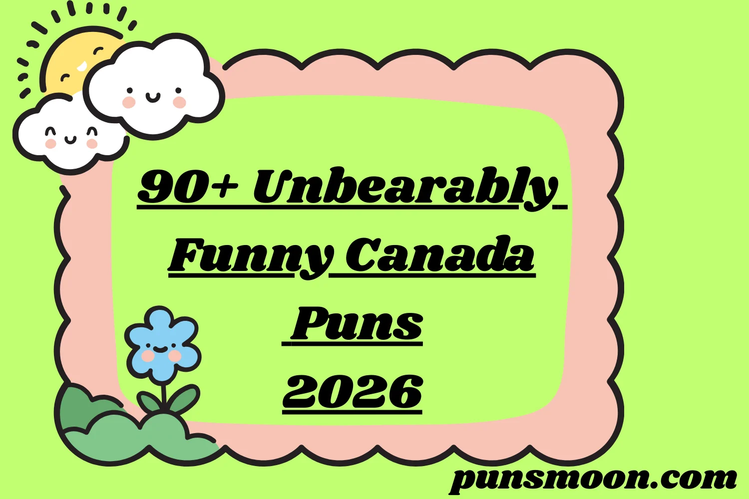 Unbearably Funny Canada Puns