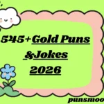 Gold Puns & Jokes
