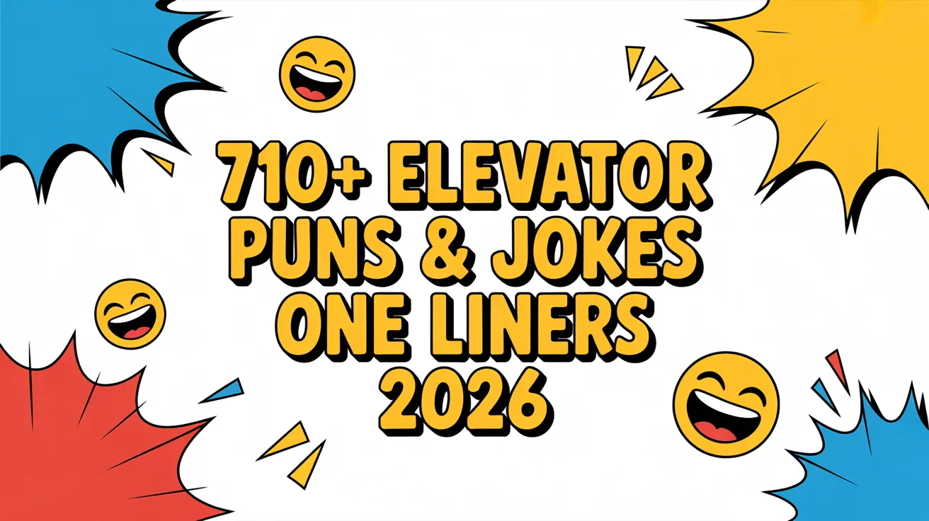 Elevator Puns & Jokes One Liners