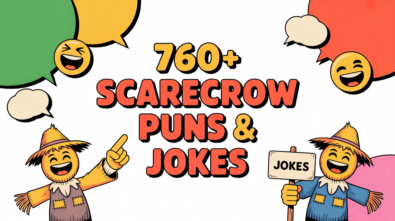 Scarecrow Puns & Jokes