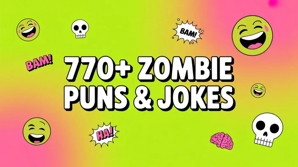 Zombie Puns & Jokes