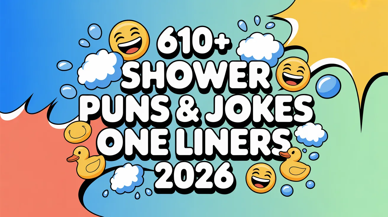 Shower Puns & Jokes