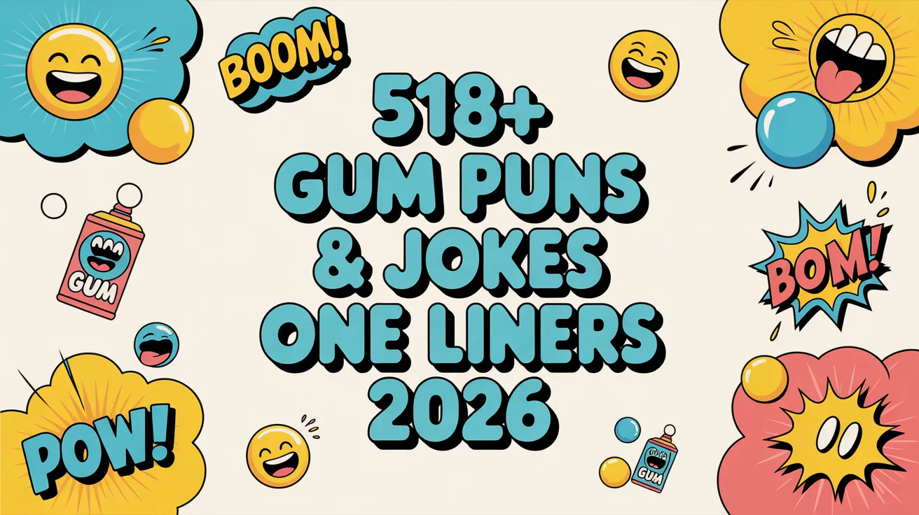 Gum Puns & Jokes