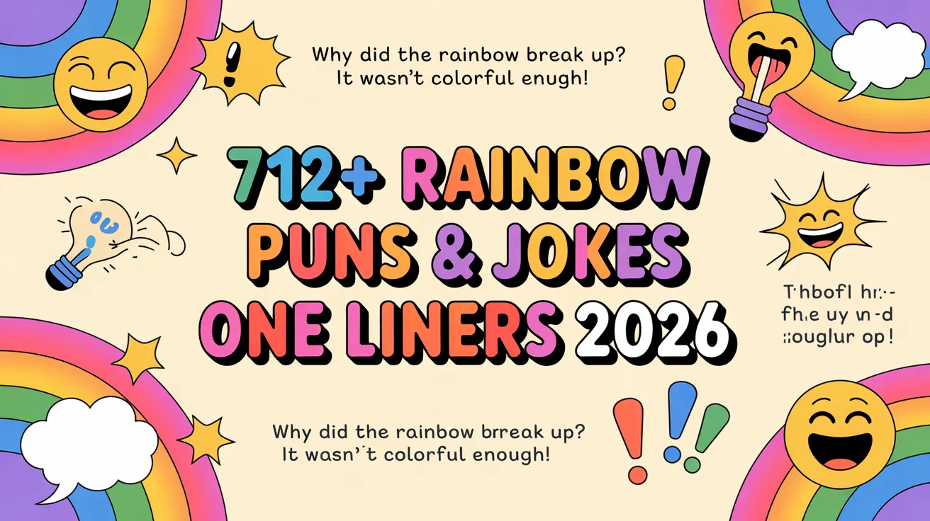Rainbow Puns & Jokes